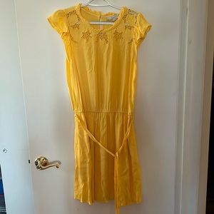 Loft yellow dress M